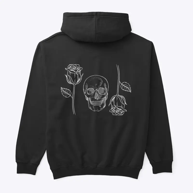 LE "Skull and Roses" Black Hoodie